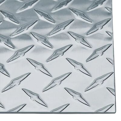 Aluminum patterned sheet