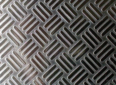 Aluminum patterned sheet